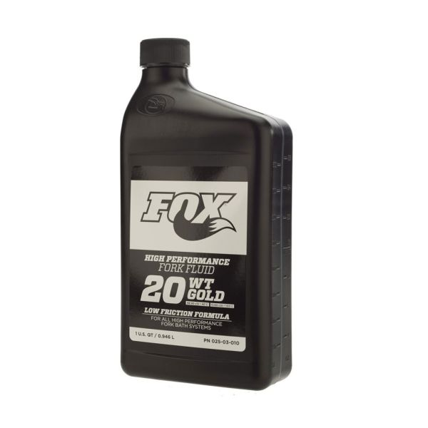 Fox 20wt Gold Fork Oil 950ml – Edge Cycles