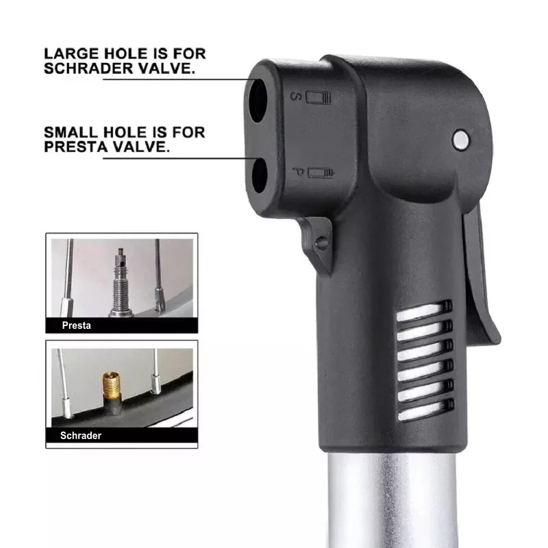 Fluir Essential Bicycle Mini Pump - Presta/Schrader