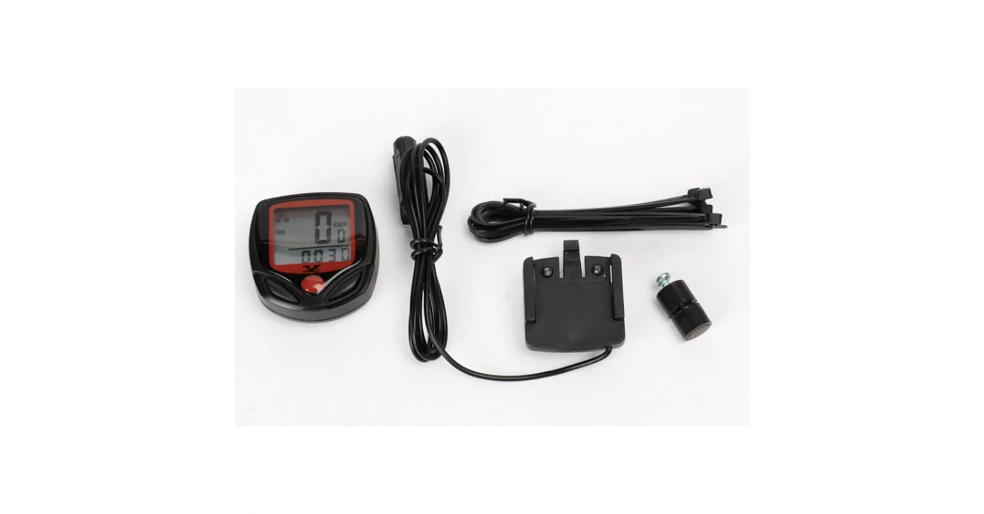Fluir Wired Bicycle computer 15 function waterproof