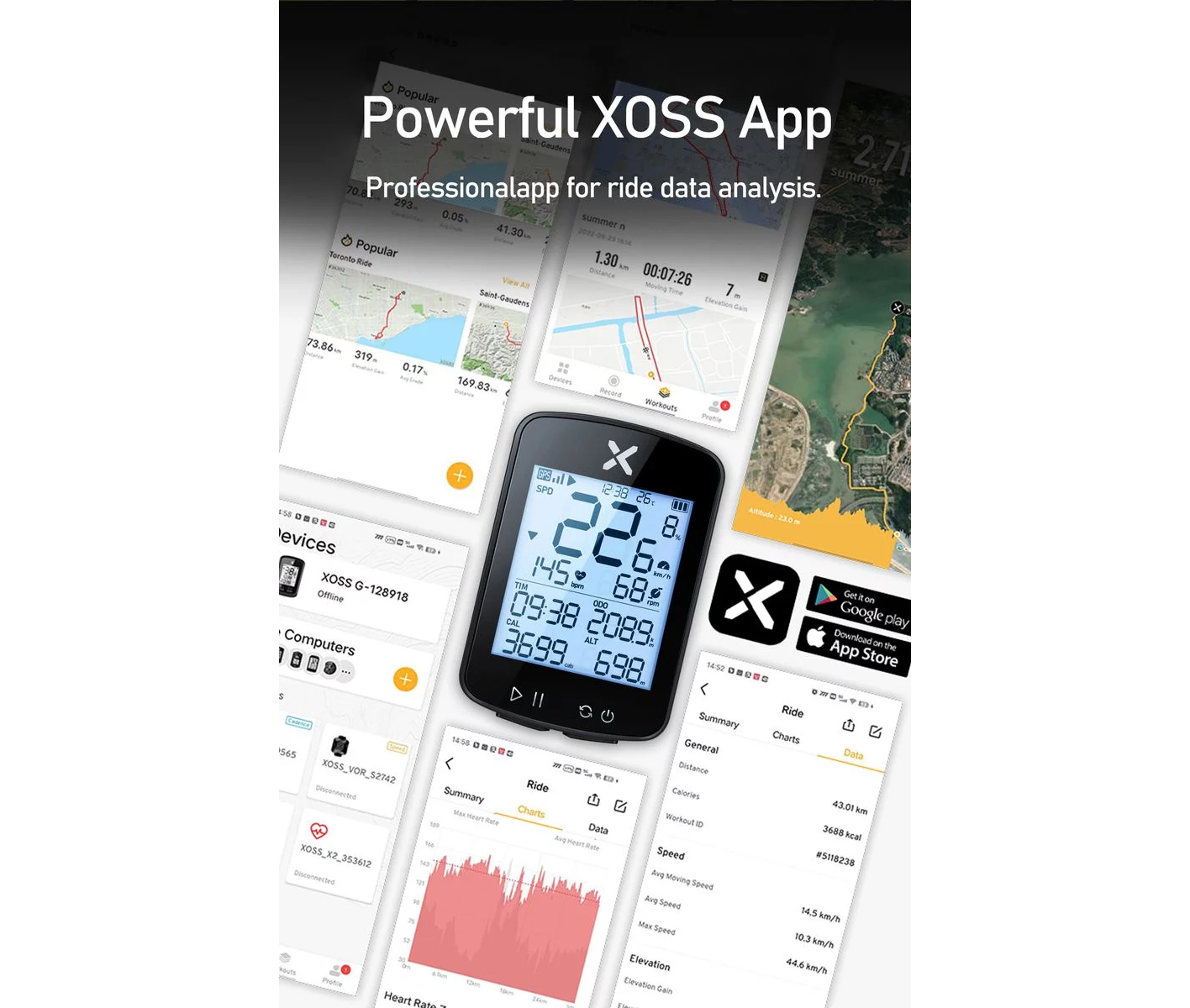 Xoss G+ V2 GPS Cycling Computer