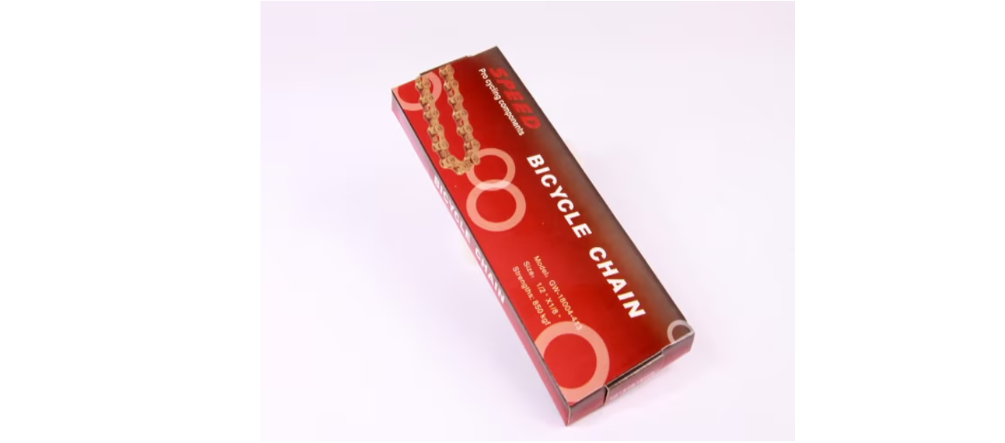 Speed Single Speed Chain 1/2 x 1/8 Brown