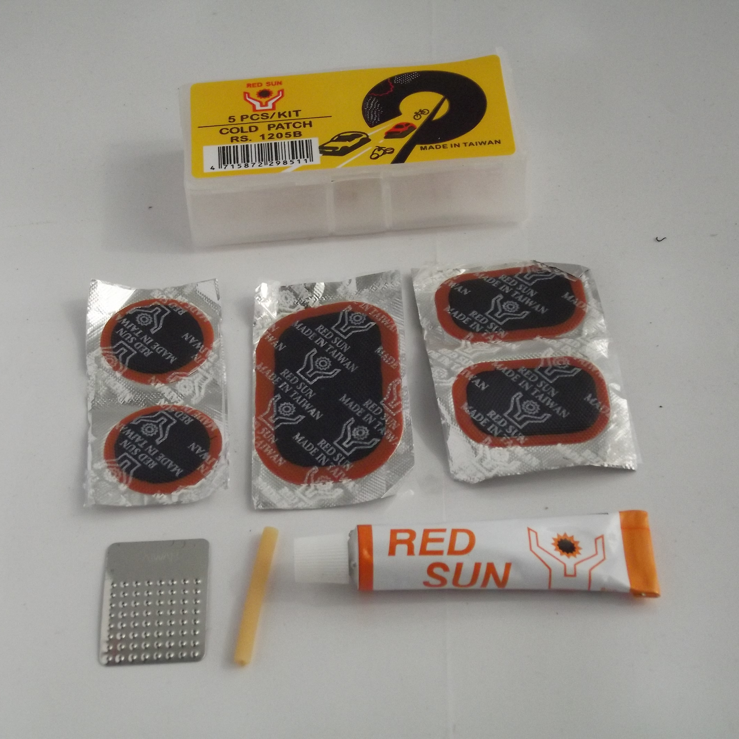 Patch Kit Red Sun 5 pcs