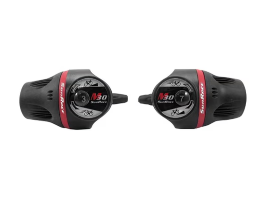 Sunrace Gripshift 7sp complete w/grips