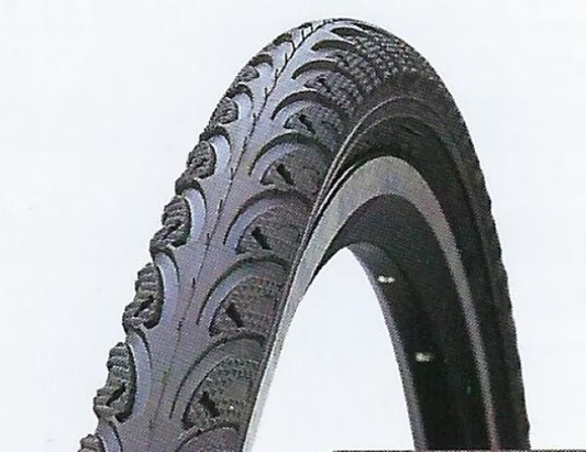 Tyre 26 x 1.75 Standard Wirebead Slick Black