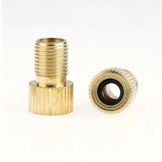 Valve Adapter Presta to Schrader Brass