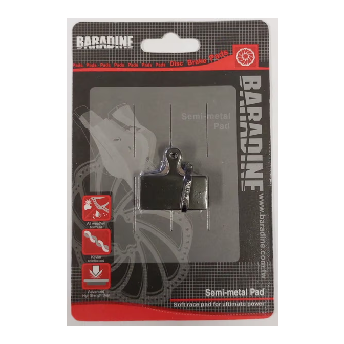 Baradine Disc Brake Pads Shimano XTR Semi-Metal