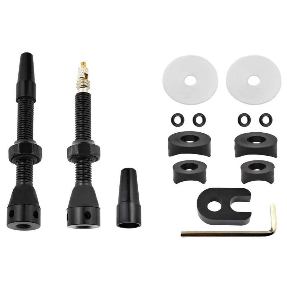 Fluir Multiway Tubeless Valve Kit 60mm Black pr