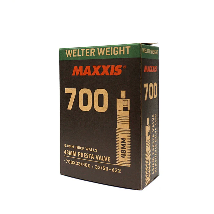 700 x 33-50 Maxxis Bicycle Tube Welter Weight 48mm FV