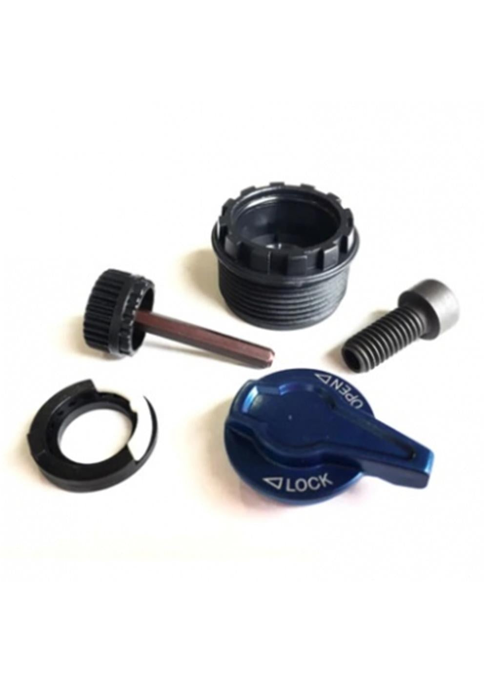 Suntour XCR32 lock cap/lever set