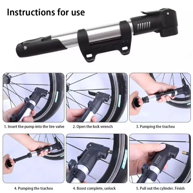 Fluir Essential Bicycle Mini Pump - Presta/Schrader