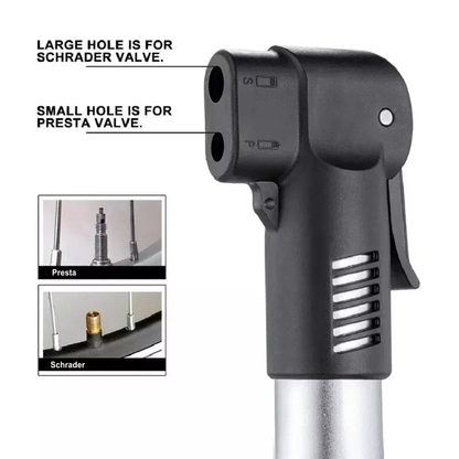 Fluir Essential Bicycle Mini Pump - Presta/Schrader