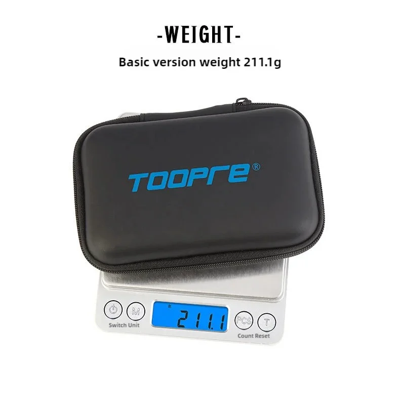 Toopre Bicycle Portable Repair Kit with Multifuctional Ratchet Wrench & Case