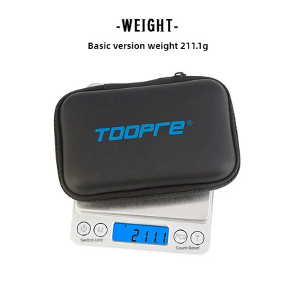 Toopre Bicycle Portable Repair Kit with Multifuctional Ratchet Wrench & Case