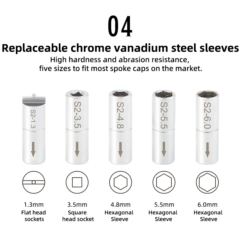Toopre Bicycle Wheel Spoke Nipple Installation Tool