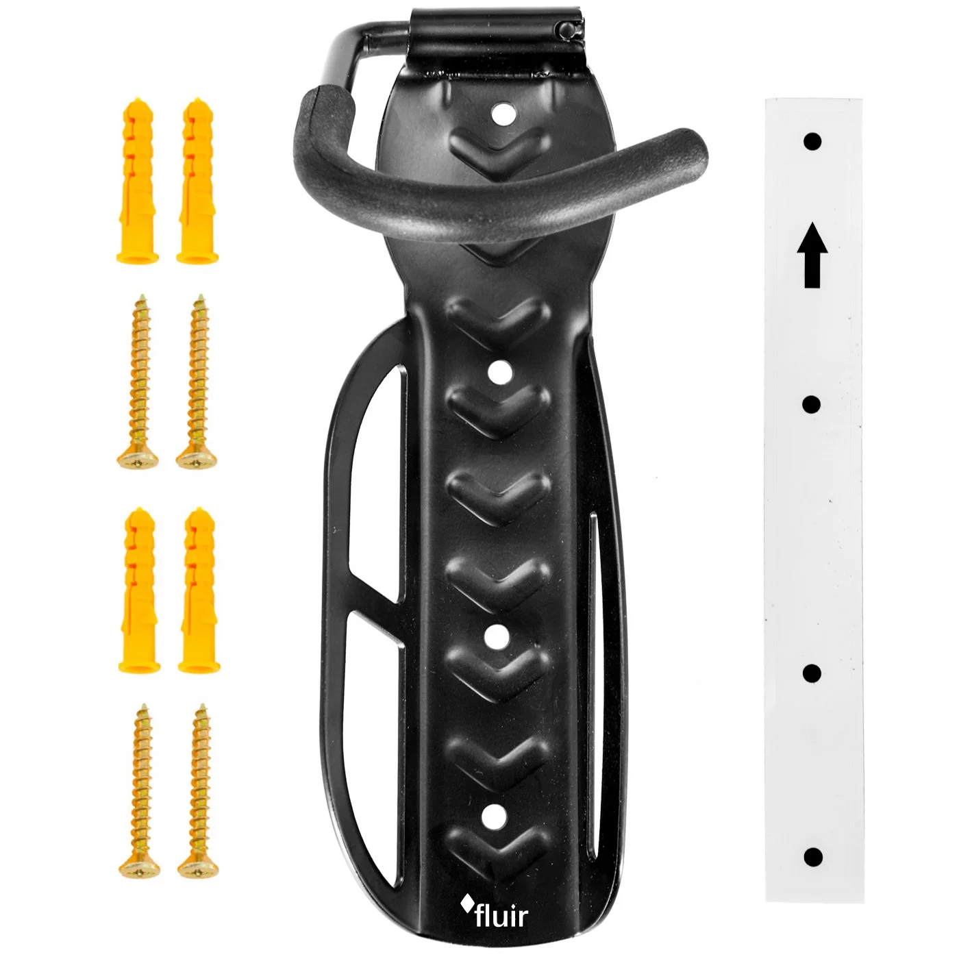 Bicycle Wall Mount Bracket with Lockable Pin