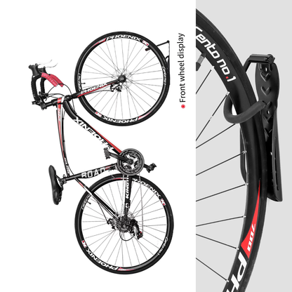 Bicycle Wall Mount Bracket with Lockable Pin