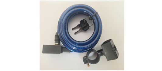 Speed Coil Lock Key 1.8m incl bracket