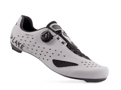Lake CX219 Wide Cycling Shoes White/Black