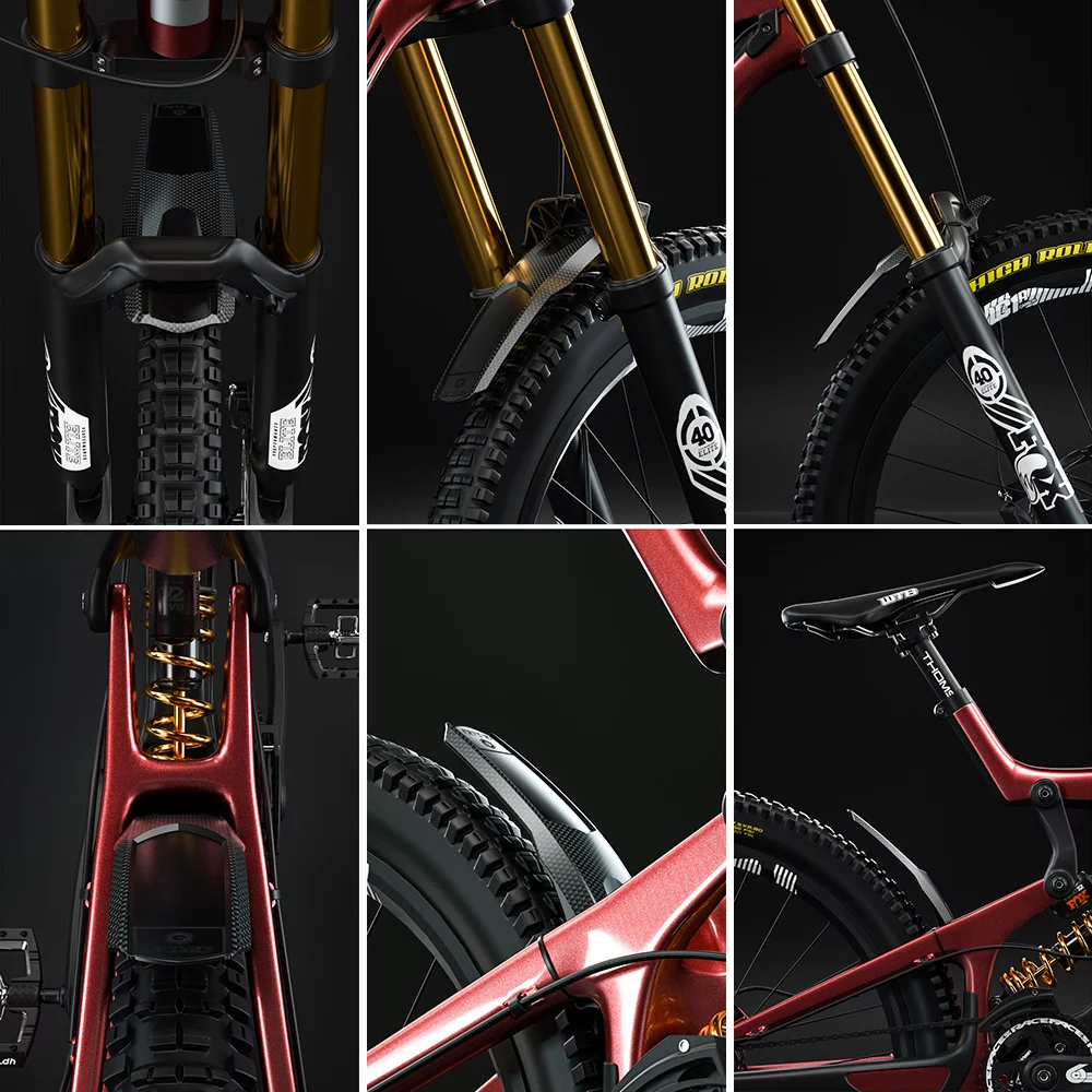 Enlee Hardshell Mudguard