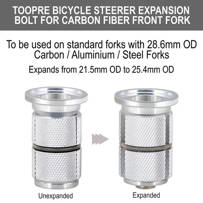 Toopre Bicycle Steerer Expansion Bolt for Carbon Fiber Fork