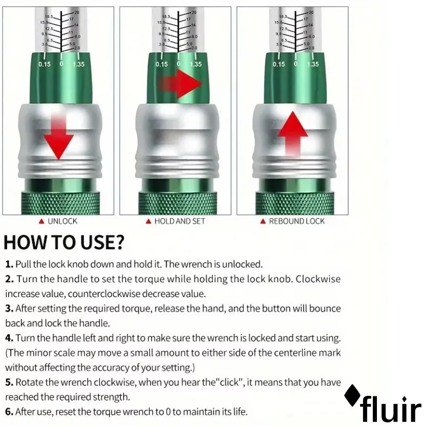 Workshop Torque Wrench Set 1/4" 24pc 2-20Nm
