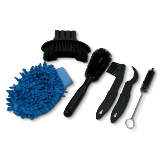 Apex Bicycle Cleaning Brush Set 6-piece
