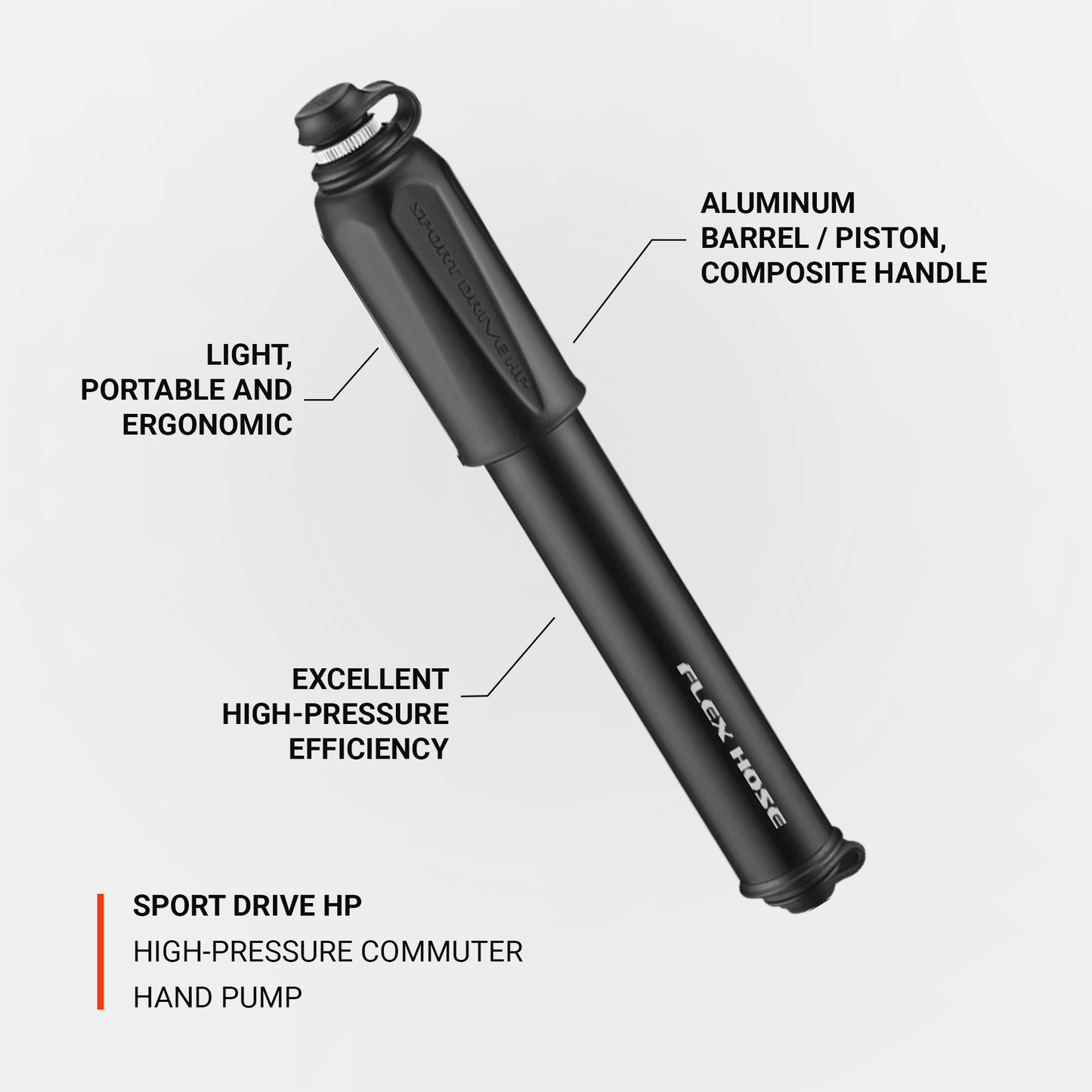 Lezyne Pump Sport Drive HV S
